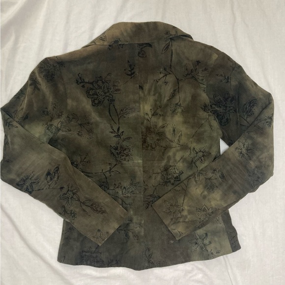 Vintage Zoe Boho Button Up Corduroy Blazer Size Small - Picture 4 of 4